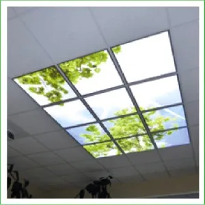 Sticker voor inlegarmatuur