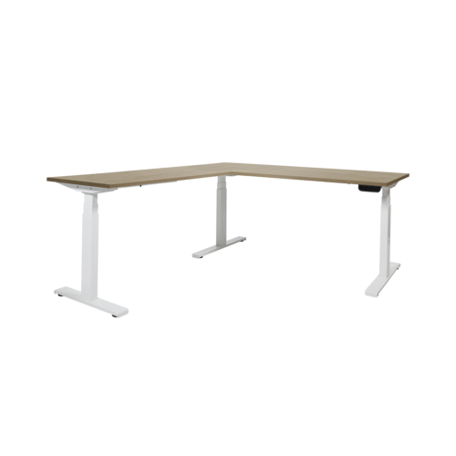 L-opstelling elektrisch zit/sta bureau Zen WorkSpace