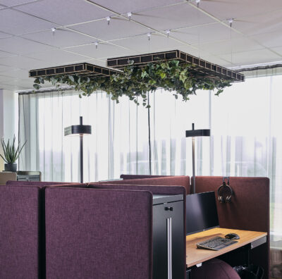 Off the grid ceiling