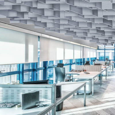 Connect rise akoestische plafond panelen