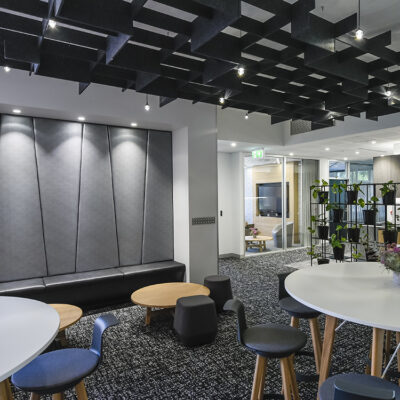Connect rise akoestische plafond panelen