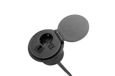 Stroom punt en draadloos opladen