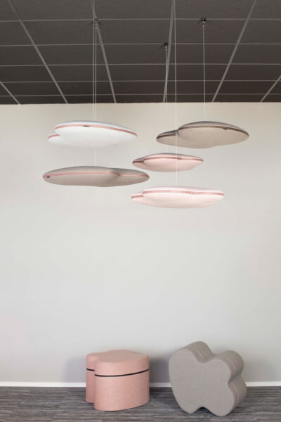 Akoestische plafond cloud