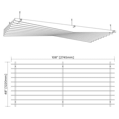 Zintra akoestische plafond panelen